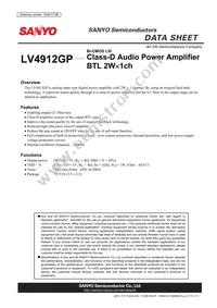 LV4912GP-TE-L-E Cover