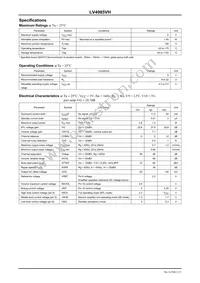 LV4985VH-TLM-H Datasheet Page 2