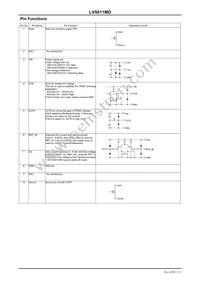 LV5011MD-AH Datasheet Page 5