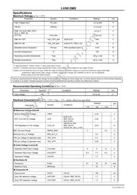 LV5012MD-AH Datasheet Page 2