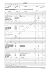 LV5026M-TLM-H Datasheet Page 2