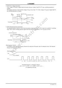 LV5026MC-AH Datasheet Page 12