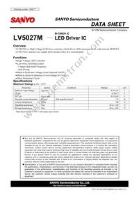 LV5027M-TLM-H Cover