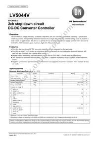 LV5044V-TLM-E Datasheet Cover