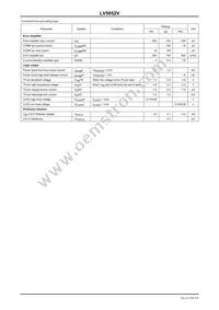 LV5052V-TLM-E Datasheet Page 3