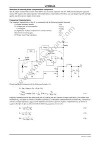 LV5069JA-ZH Datasheet Page 14