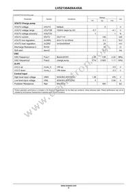 LV52130A4XA-VH Datasheet Page 3