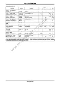 LV52130N4XA-VH Datasheet Page 3