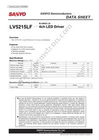 LV5215LF-TE-L-E Cover