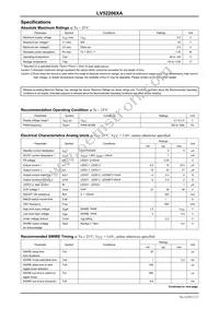 LV52206XA-MH Datasheet Page 2