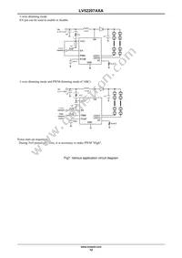 LV52207AXA-VH Datasheet Page 12