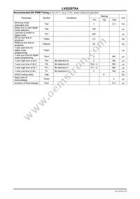 LV52207XA-VH Datasheet Page 3