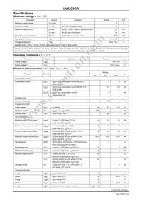 LV5223GR-TE-L-E Datasheet Page 2