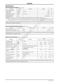 LV5235VZ-MPB-H Datasheet Page 2