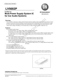 LV5682P-E Datasheet Cover