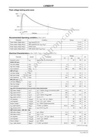 LV56831P-E Datasheet Page 2