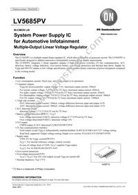 LV5685PV-XH Datasheet Cover