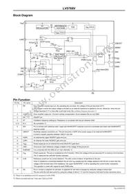 LV5769VZ-TLM-E Datasheet Page 5