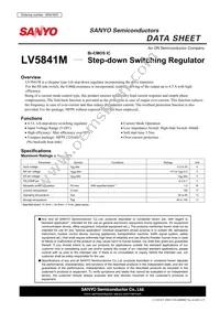 LV5841M-TLM-H Cover