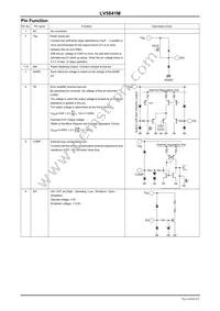 LV5841M-TLM-H Datasheet Page 4