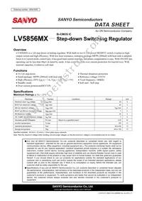 LV5856MX-TLM-H Datasheet Cover