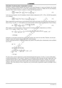 LV5980MC-AH Datasheet Page 11