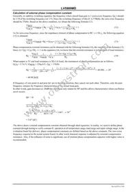 LV5980MD-AH Datasheet Page 17