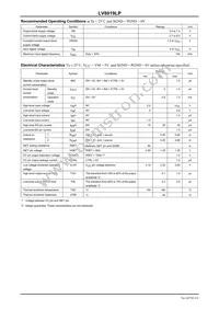 LV8019LP-MPB-E Datasheet Page 2