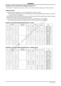 LV8048CS-TE-L-H Datasheet Page 20