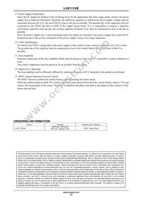 LV8111VB-AH Datasheet Page 15