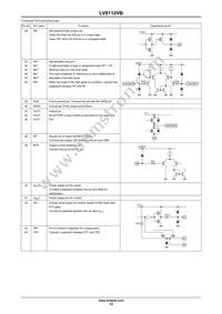 LV8112VB-AH Datasheet Page 12