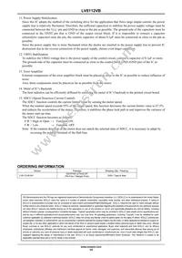 LV8112VB-AH Datasheet Page 15