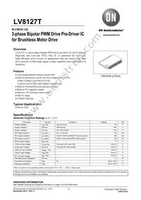 LV8127T-TLM-H Datasheet Cover