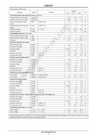 LV8127T-TLM-H Datasheet Page 3