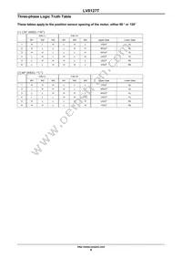 LV8127T-TLM-H Datasheet Page 6