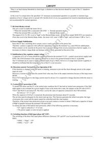 LV8127T-TLM-H Datasheet Page 19