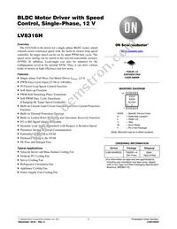 LV8316HGR2G Datasheet Cover