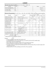 LV8405V-MPB-E Datasheet Page 2