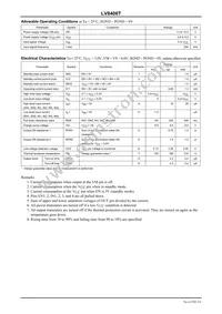 LV8406T-MPB-E Datasheet Page 2