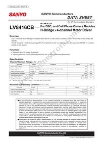 LV8416CB-TE-L-H Cover