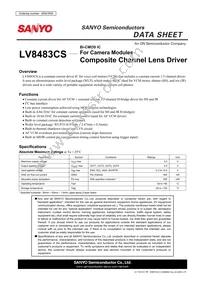 LV8483CS-TE-L-H Datasheet Cover