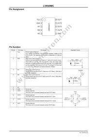 LV8549MC-BH Datasheet Page 4