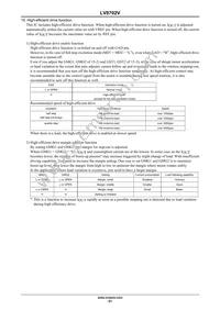 LV8702V-MPB-H Datasheet Page 21