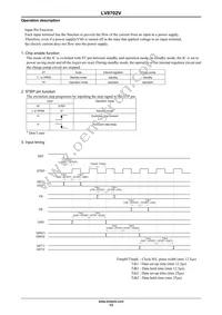 LV8702V-TLM-H Datasheet Page 13