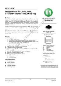 LV8726TA-NH Datasheet Cover