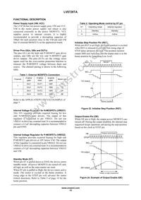 LV8726TA-NH Datasheet Page 15