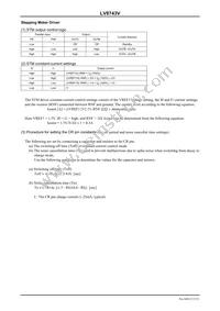 LV8743V-TLM-E Datasheet Page 13