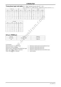 LV8829LFQA-NH Datasheet Page 5