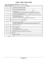 LV88561RTXG Datasheet Page 6