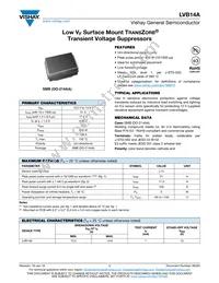 LVB14A-E3/52 Datasheet Cover